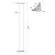 CRB LEG D.80 / NIKEL SATIN